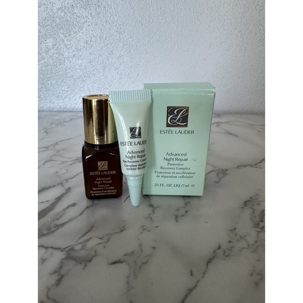 Estée Lauder Advanced Night Repair Protective Recovery Complex + Eye Recovery.